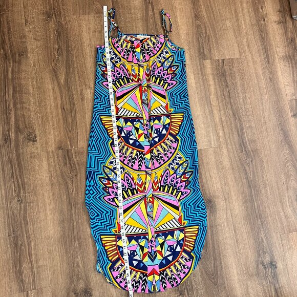 Mara Hoffman Mufasa Bold Print Mod Midi Sun Dress XS - Picture 8 of 13